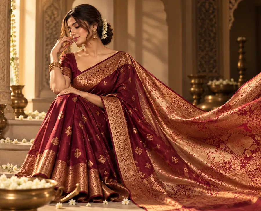 Saree — wholesale saree from Sai Satguru Textile, Surat